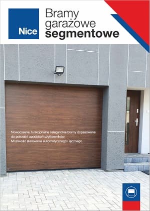 Nice bramy garażowe segmentowe - ulotka